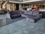 ❇️️️️️ OUTLET antraciet velvet U-bank 265x350x170 | BEZORGEN, Info@onbekend.nl, Hoekbank, 300 cm of meer, 75 tot 100 cm
