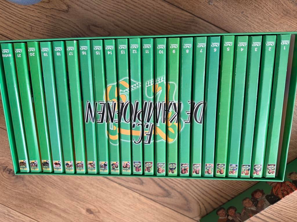 Complete dvd box FC De Kampioenen, Cd's en Dvd's, Dvd's | Tv en Series, Ophalen, Gebruikt, Alle leeftijden, Boxset