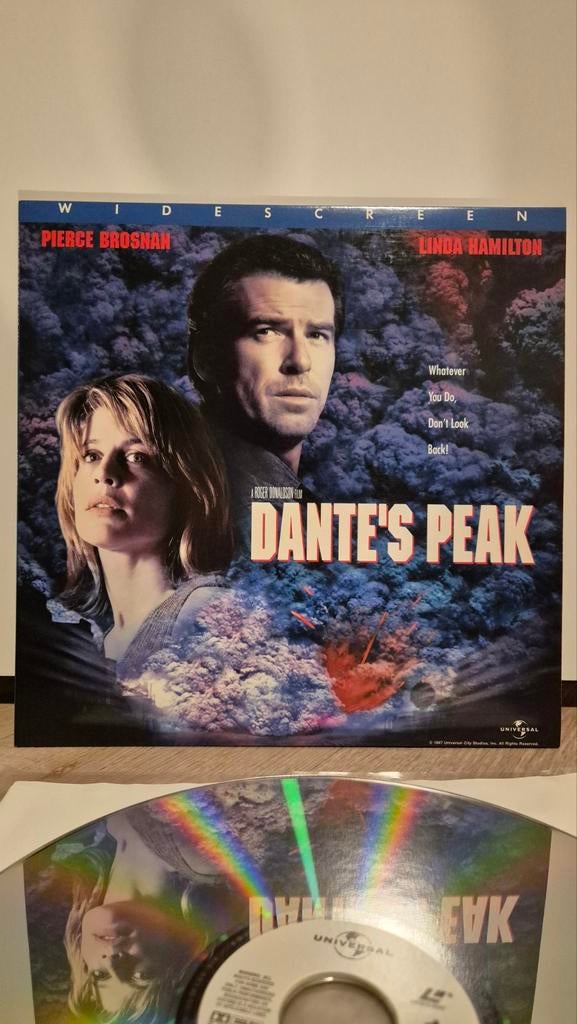 Dante's Peak Ac-3 Laserdisc, 1990 - 1999, Ophalen of Verzenden, Zo goed als nieuw, 12 inch