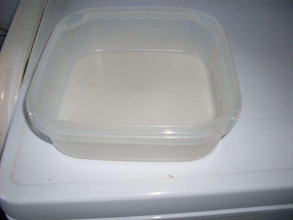 vierkanten Curver schaal, Ophalen, Kunststof, Gebruikt, Schaal