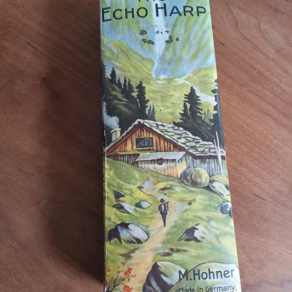 Mondharmonica - M. Hohner Echo Harp - Perfecte staat, Muziek en Instrumenten, Ophalen of Verzenden