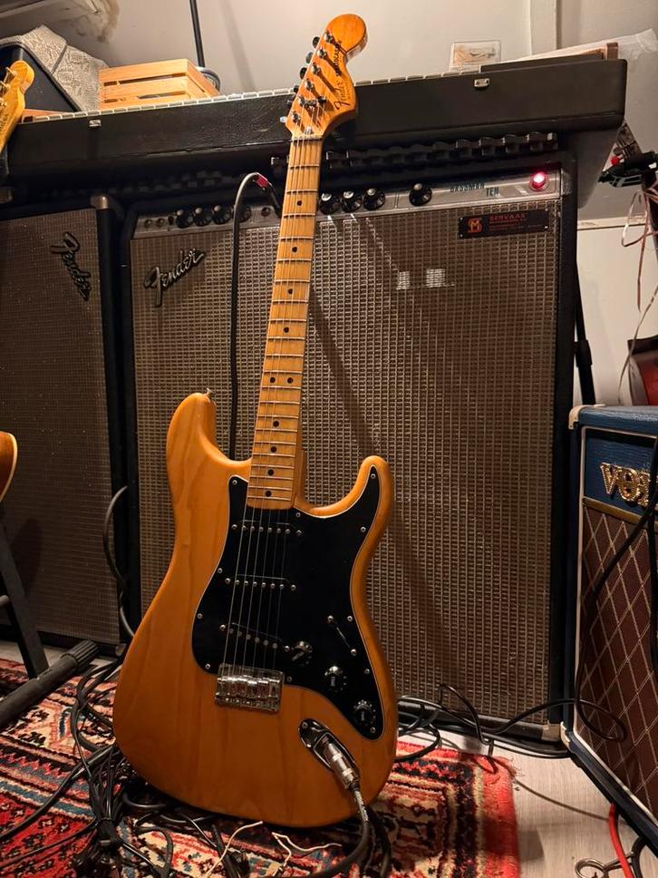 1979 fender hardtail, Muziek en Instrumenten, Snaarinstrumenten | Gitaren | Elektrisch, Zo goed als nieuw, Solid body, Fender