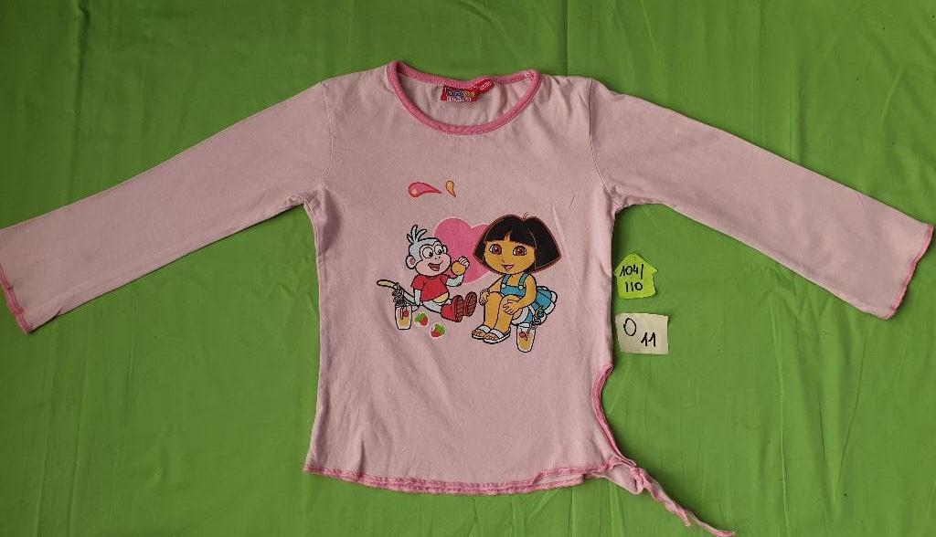 Dora shirt maat 104/110, Kinderen en Baby's, Meisje, TV Mania, Ophalen of Verzenden, Zo goed als nieuw