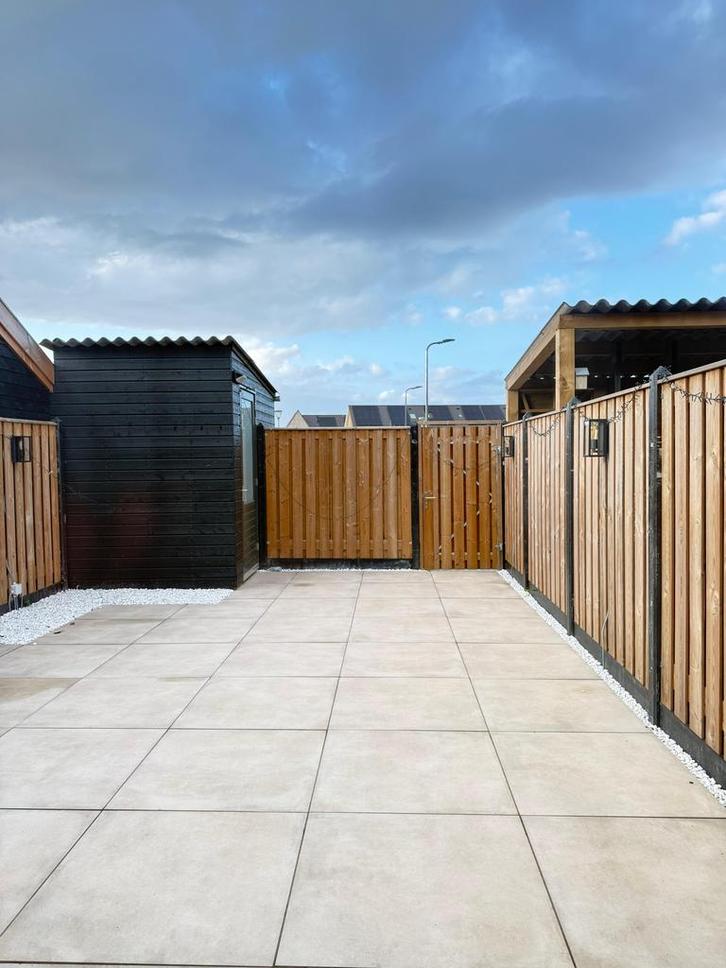 Beige tegels 90x90x3 cm, Tuin en Terras, Tegels en Klinkers, Nieuw, Terrastegels, Overige materialen, Ophalen