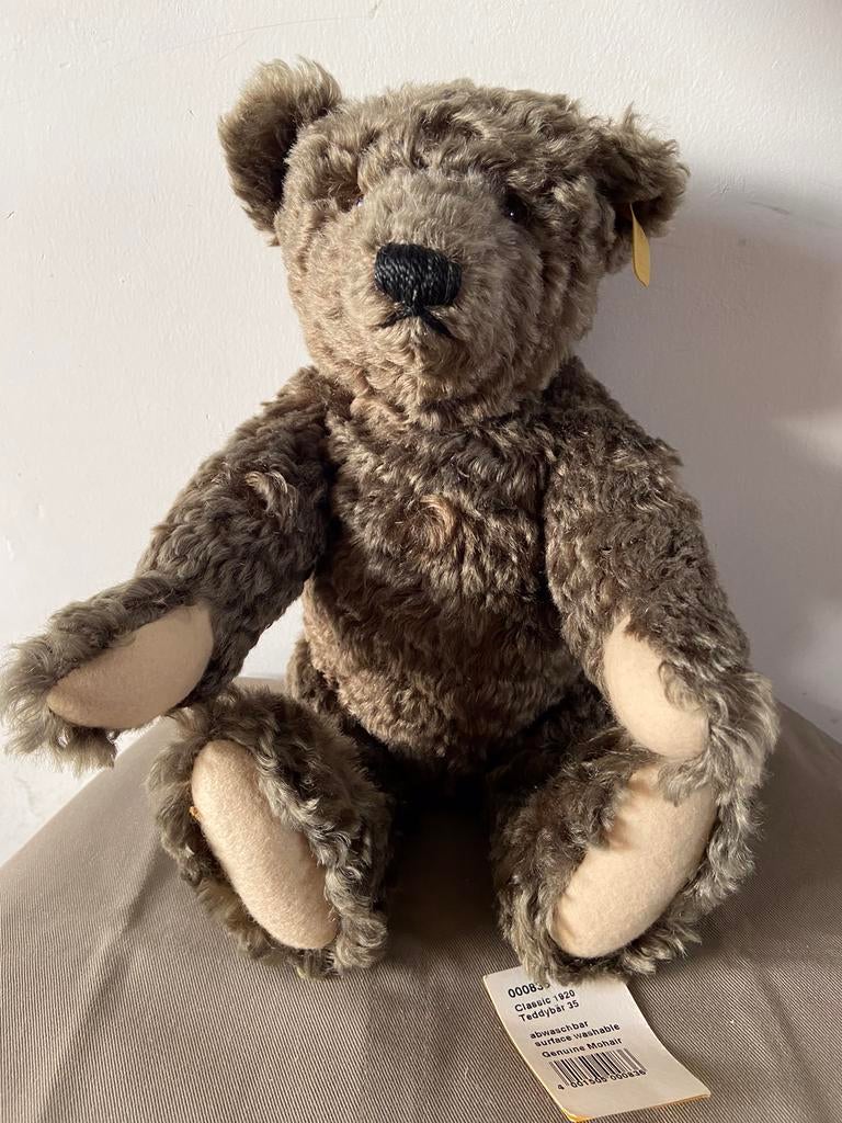 Steiff Classic 1920 Teddybeer, 000836, Ophalen of Verzenden, Zo goed als nieuw, Stoffen beer, Steiff