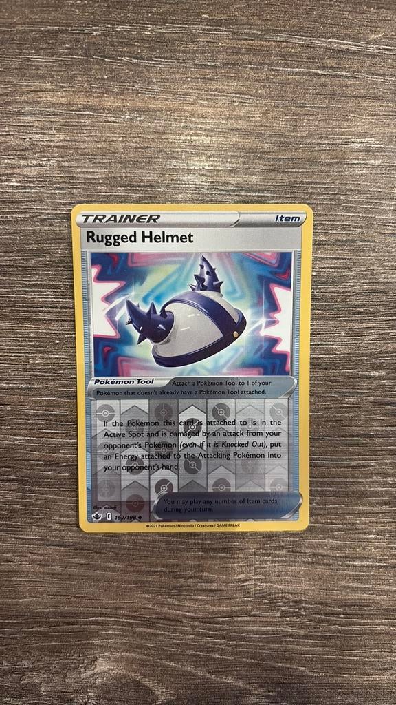 CRE Rugged Helmet 152/198 Reverse holo, Ophalen of Verzenden, Zo goed als nieuw