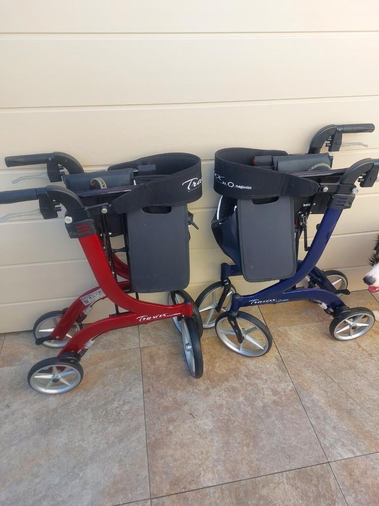 Travixx  Deluxe nieuwstaat lichtgewicht rollator vanaf, Diversen, Rollators, Lichtgewicht, Ophalen of Verzenden