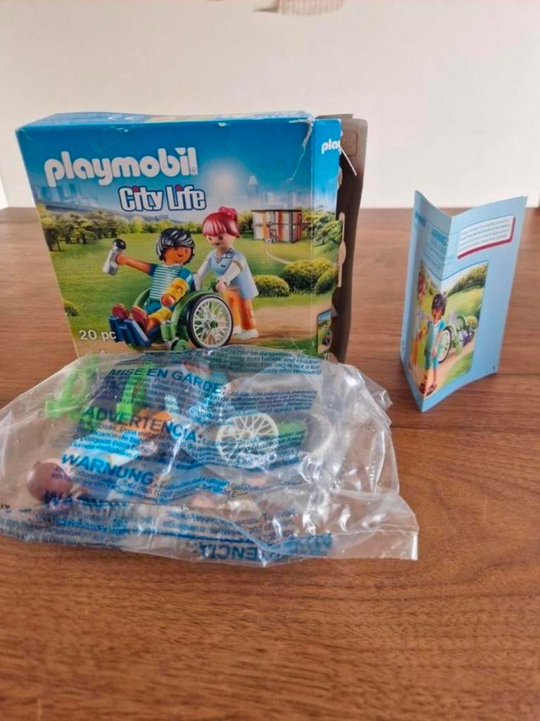PLAYMOBIL City Life 70193 - Rolstoel set, Ophalen of Verzenden, Nieuw, Complete set