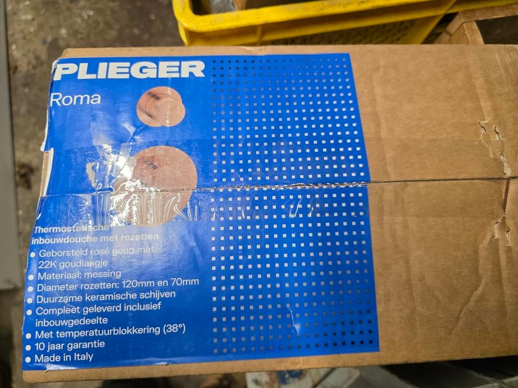 Inbouwdouche plieger, Ophalen of Verzenden, Nieuw