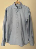 Barba Napoli Handgemaakt Katoenen Shirt Maat 41 Lichtblauw, Ophalen of Verzenden, Gedragen, Blauw, Halswijdte 41/42 (L)