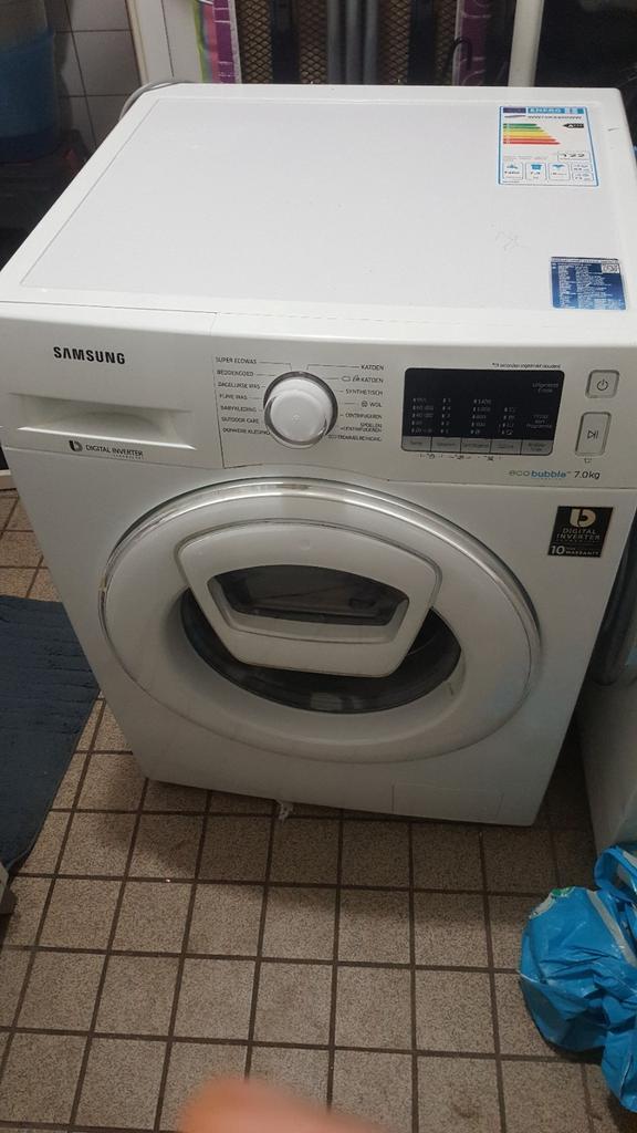 Samsung defect wasmachin, Ophalen of Verzenden, Zo goed als nieuw, 85 tot 90 cm, 1200 tot 1600 toeren