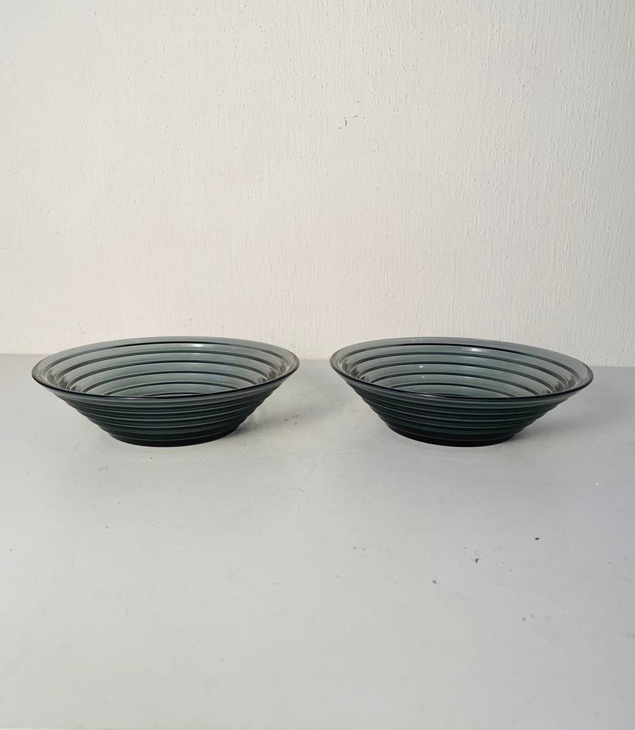 Iittala glazen schaaltje Aino Aalto , meerdere op voorraad, Gebruikt, Finland, Ophalen of Verzenden, Iittala
