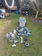 Diverse PVC fittingen en buizen - Nieuw en gebruikt, Ophalen, Bochten, Pvc, Nieuw