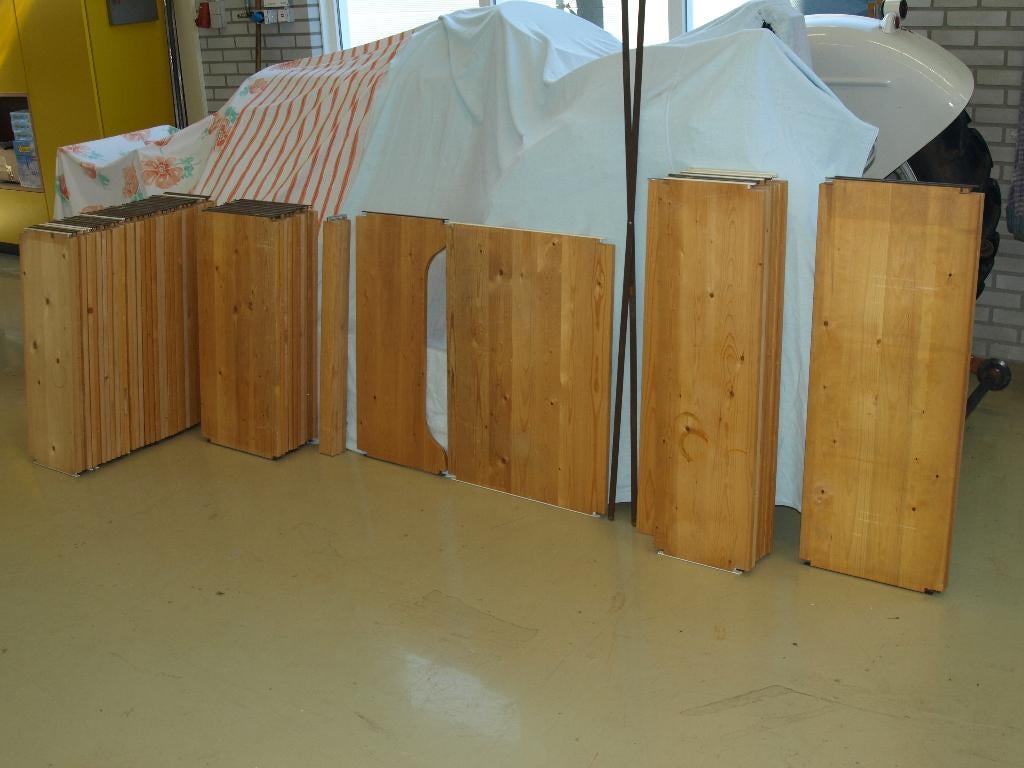 Lundia schappen en diagonaal, Ophalen, Gebruikt