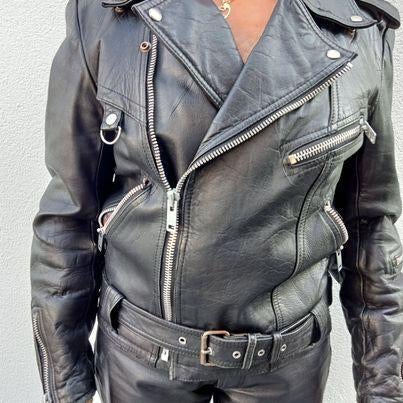 dames lederen jas, Ophalen, Tweedehands, Dames, Jas | leer