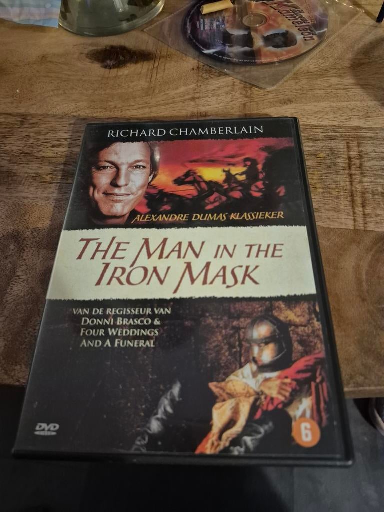 The Man in the Iron Mask DVD Richard Chamberlain, Ophalen of Verzenden