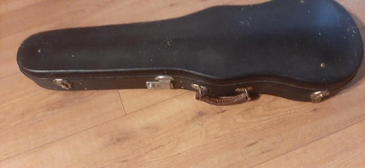 Viool met koffer en strijkstok, Muziek en Instrumenten, Strijkinstrumenten | Violen en Altviolen, Gebruikt, 4/4-viool, Met koffer