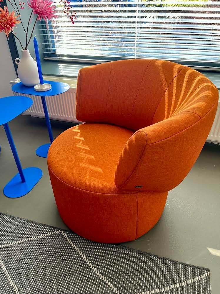 Fauteuil | Draaifauteuil | Draaistoel | Rolf Benz 684, Ophalen, 75 tot 100 cm, Tijdloos, Design, Zo goed als nieuw
