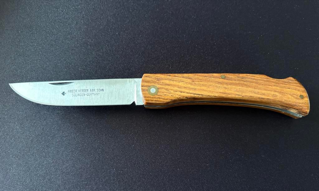 Friedrich Herder Werkmes - Solingen, Duitsland, Ophalen of Verzenden, Gebruikt