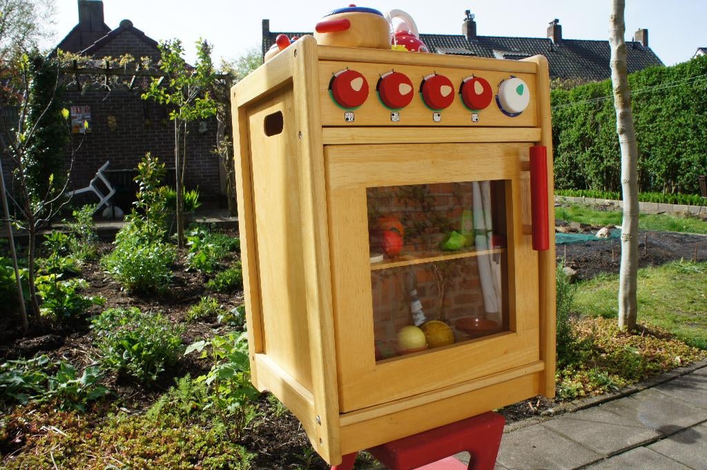 speelgoed keuken, Ophalen, Gebruikt, Hout, Speelkeuken