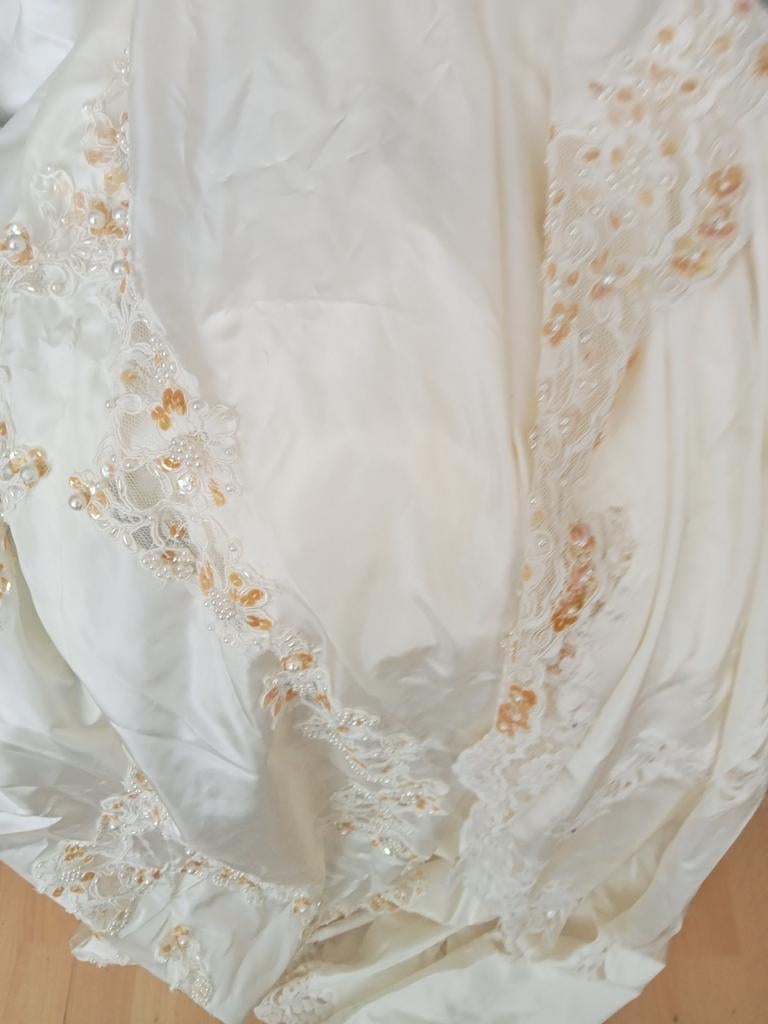 Trouwjurk, Ophalen of Verzenden, Zo goed als nieuw, Wit, Trouwjurk