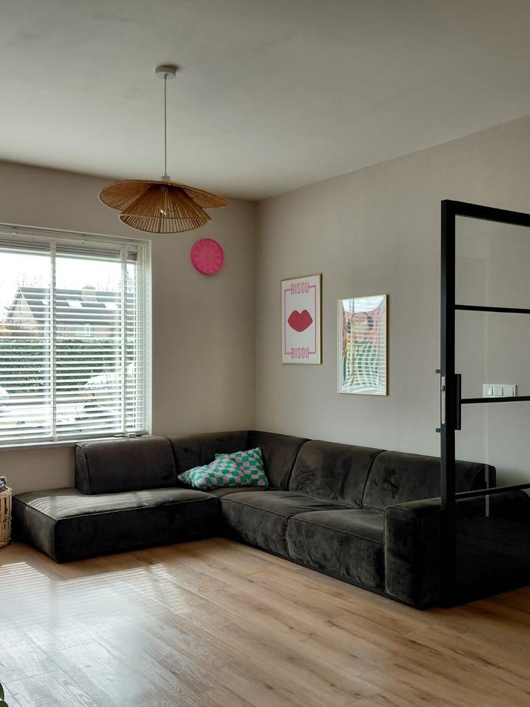 Be Pure Home Hoekbank, 250 tot 300 cm, Gebruikt, 100 tot 125 cm, Hoekbank