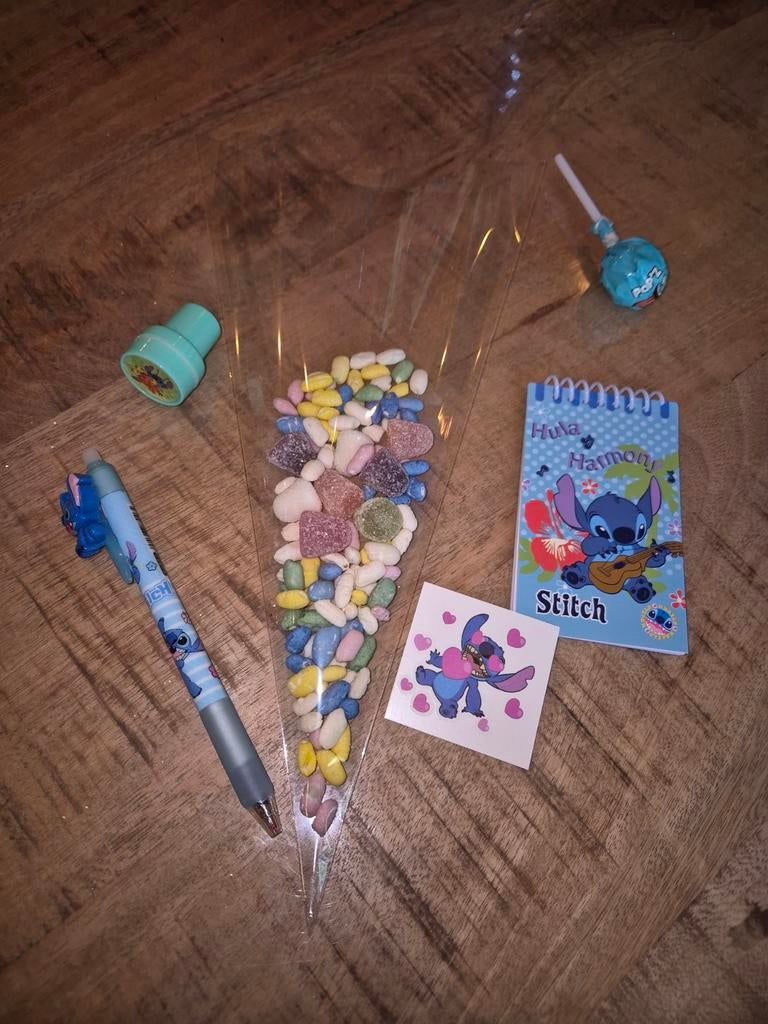 Stitch Traktatie Zakjes - Snoep en Cadeautjes, Ophalen of Verzenden, Nieuw, Jongen of Meisje
