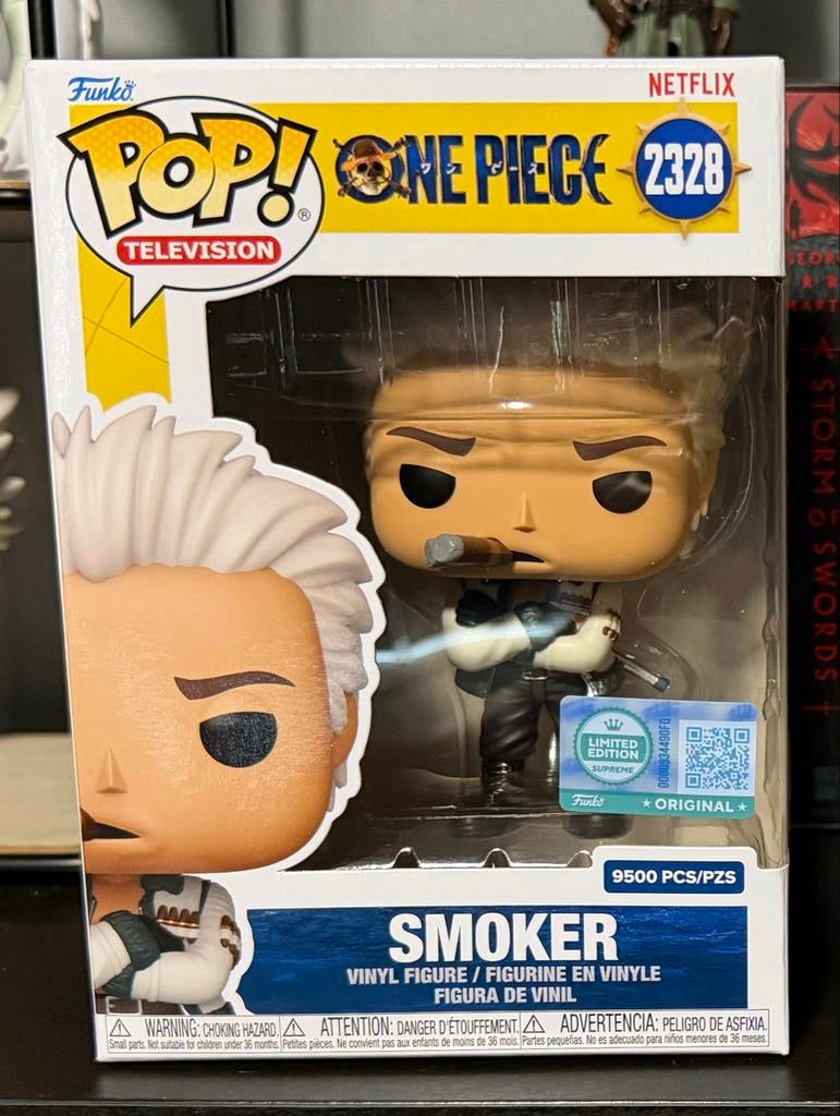 Funko Pop! One Piece Smoker #2328 Netflix Limited Edition, Verzamelen, Poppetjes en Figuurtjes, Ophalen of Verzenden, Nieuw