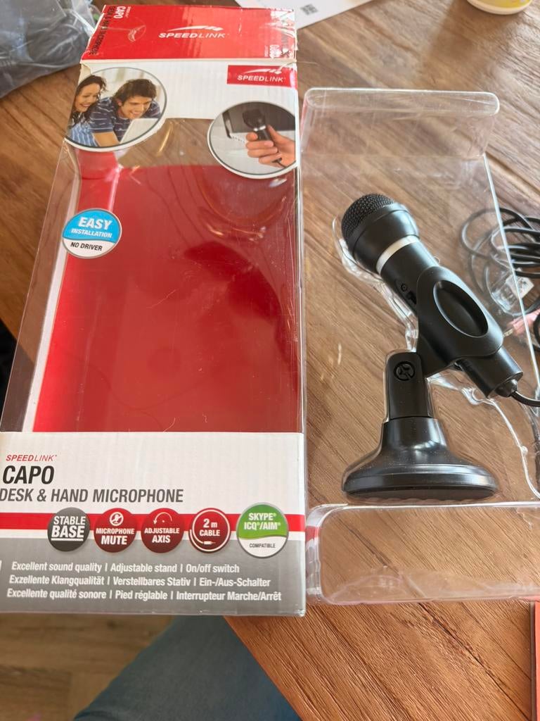 Capo desk hand computer microfoon, Ophalen of Verzenden, Nieuw
