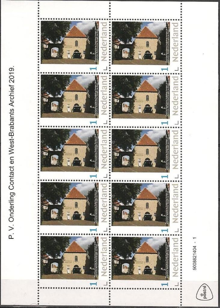 Markiezenhof in Bergen Op Zoom XXX.  ADV. no.36 R., Postzegels en Munten, Postzegels | Nederland, Verzenden, Na 1940, Postfris