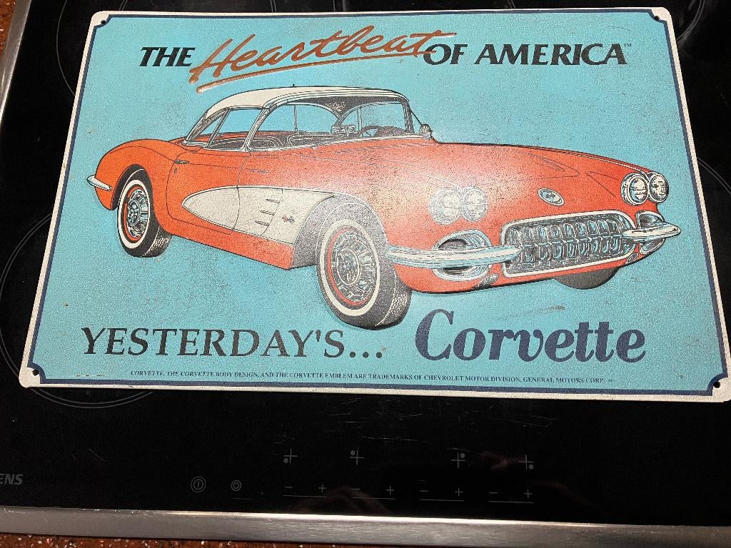 reclame platen, Ophalen of Verzenden, Gebruikt, Reclamebord