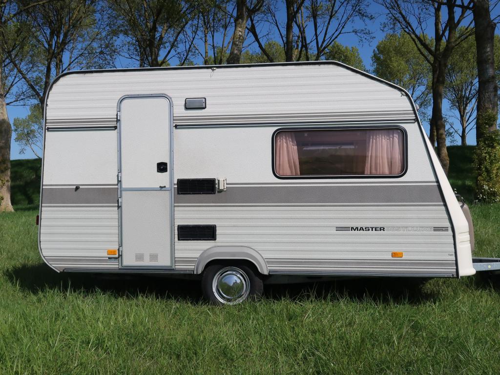 Avento Master 385 TL / luifel / 1e eigenaar, Caravans en Kamperen, Caravans, Standaardzit, Bedrijf, 500 - 750 kg, Overige typen