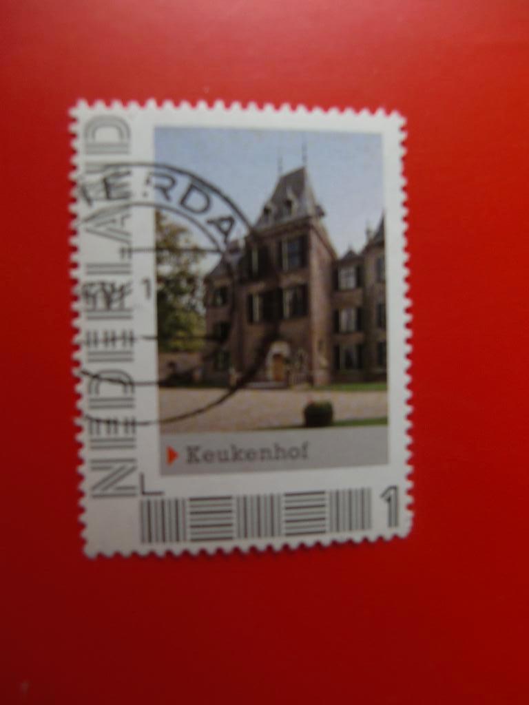 Persoonlijke zegel - Keukenhof 4 - gest., Verzenden, Na 1940, Gestempeld