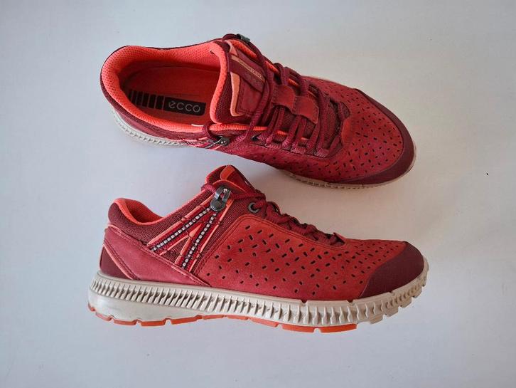 Ecco MAAT 39 Danish Design rode suede wandel schoenen, Kleding | Dames, Schoenen, Zo goed als nieuw, Wandelschoenen, Rood, Verzenden