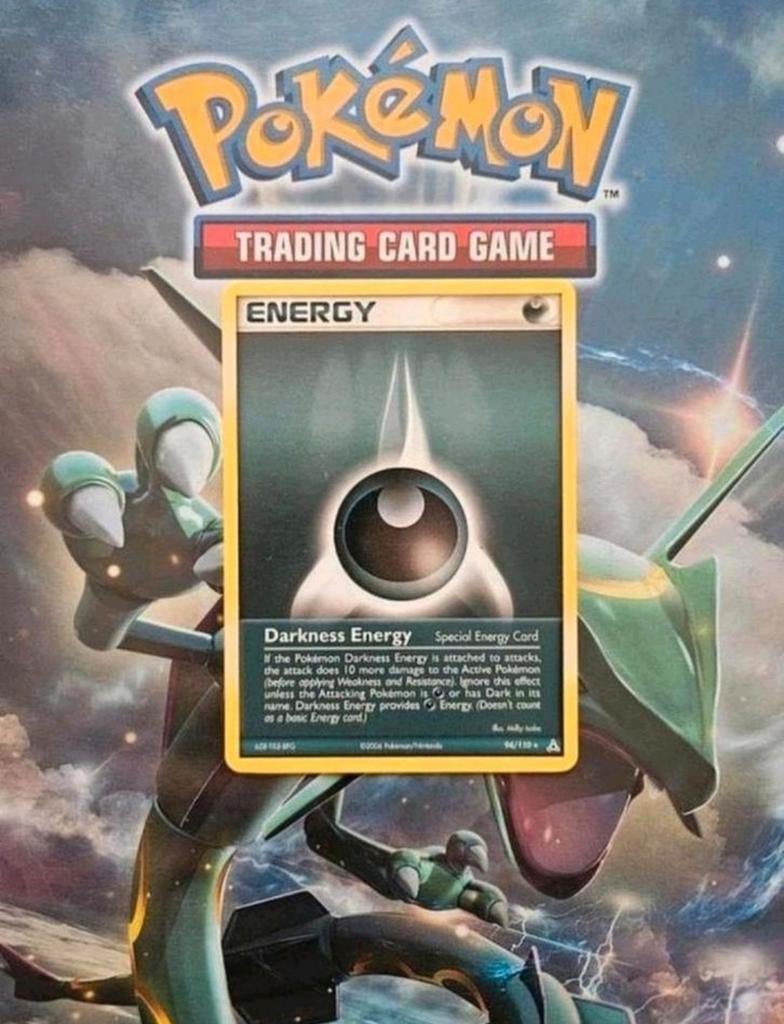 Darkness energy 94/110 Ex Holon Phantoms pokemon kaart rare, Ophalen of Verzenden, Gebruikt, Losse kaart