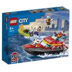 LEGO City 60373 Reddingsboot Brand * ‘t LEGOhuis *, Ophalen of Verzenden, Nieuw, Complete set, Lego