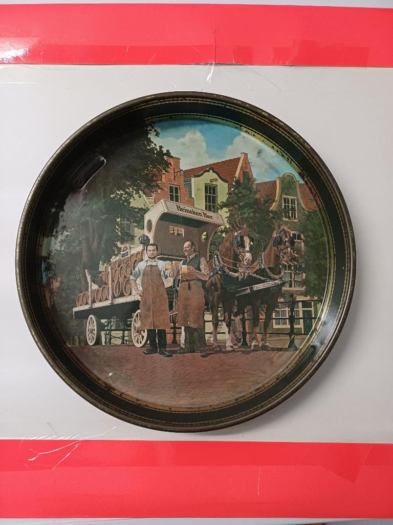 Vintage - Dienblad - Heineken Bier, Ophalen of Verzenden, Gebruikt, Overige typen, Heineken