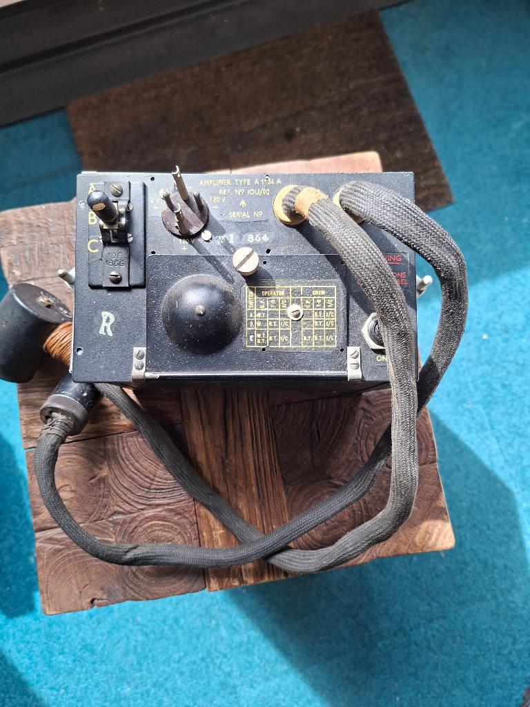 raf Intercom-amplifier A1134 ww2, Ophalen of Verzenden, Luchtmacht, Engeland