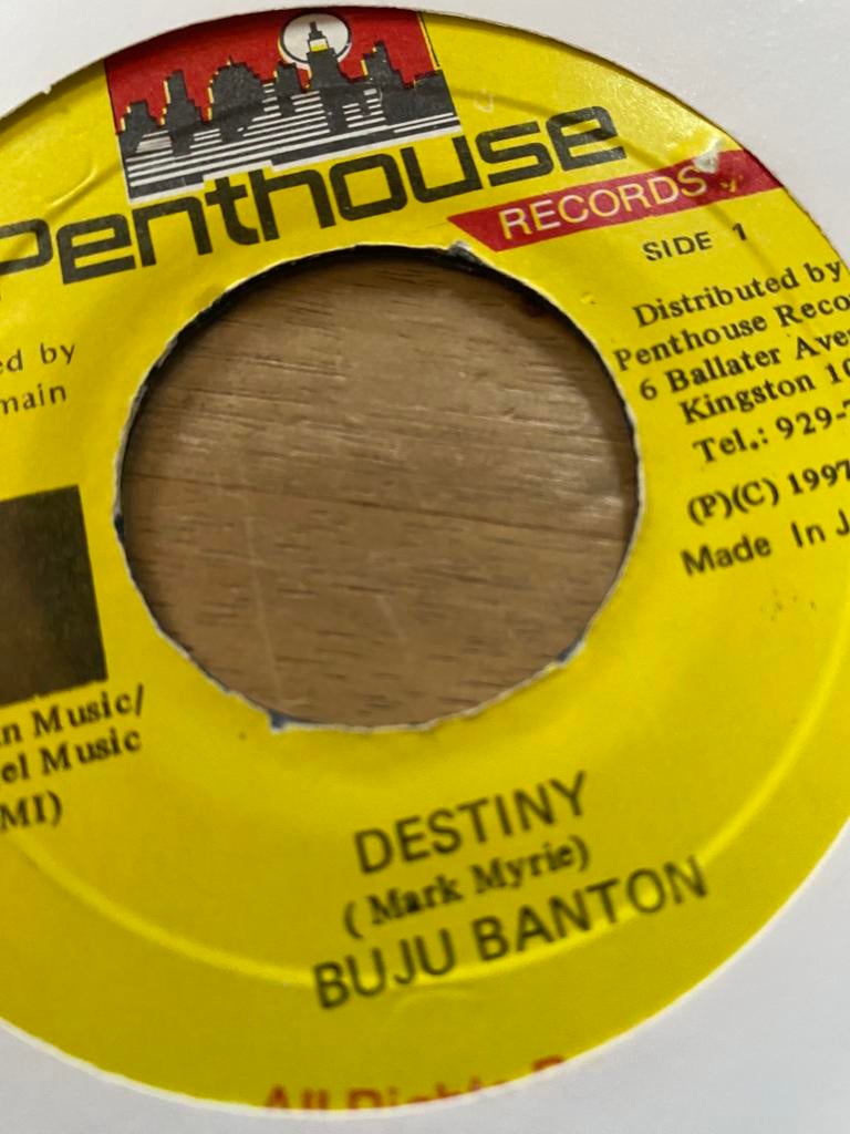 Reggae single - Buju Banton - Destiny, Ophalen of Verzenden, Gebruikt