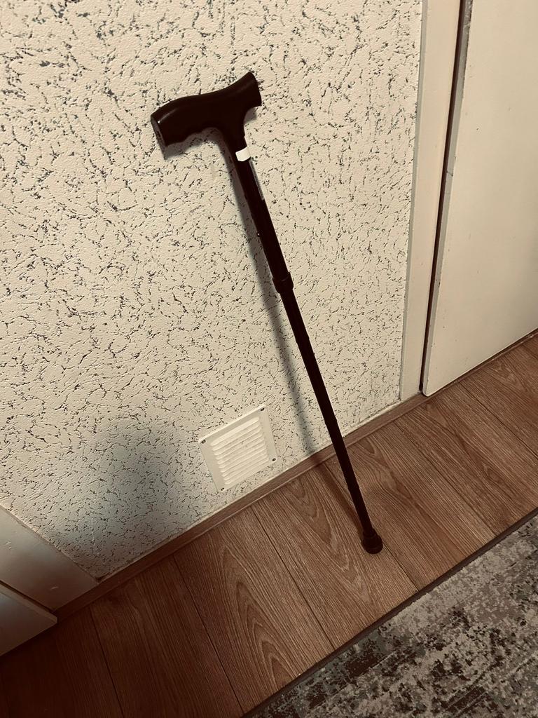 Prima wandelstok opvouwbare, Ophalen of Verzenden, Verstelbaar, Zo goed als nieuw