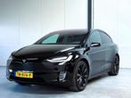 Tesla Model X 100D 7p.|Trekhaak|22 INCH, Auto's, Gebruikt, Lichtsensor, 7 stoelen, Zwart