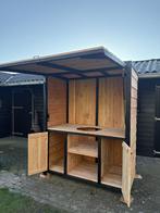 Exclusieve luxe buitenkeuken met BBQ egg inbouw, Houtskool, Vrijstaand, Nieuw, Ophalen of Verzenden