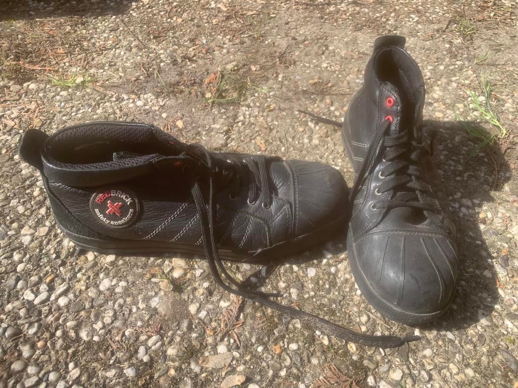 Red bricks safety shors veiligheids schoenen, Ophalen of Verzenden, Zo goed als nieuw