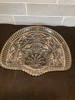 Vintage glazen hapjesschaal (200326c), Huis en Inrichting, Keuken | Servies, Glas of Glazen, Gebruikt, Ophalen of Verzenden, Glas