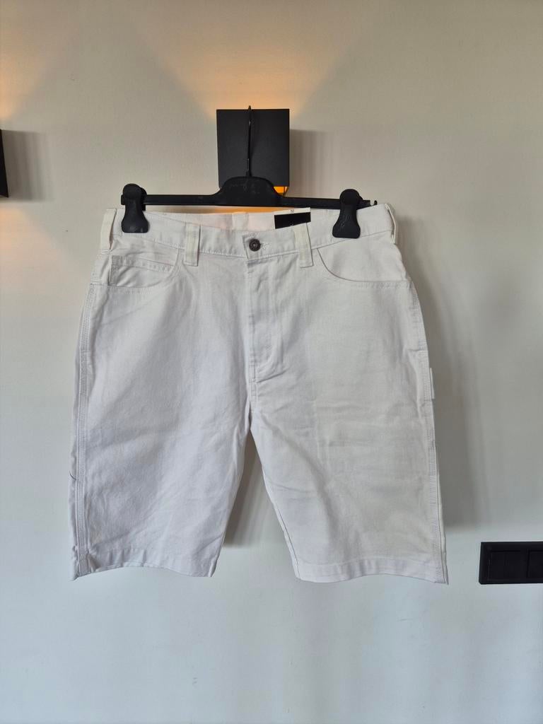 Dickies korte broek wit [W32], Kleding | Heren, Broeken en Pantalons, Wit, Nieuw, Ophalen of Verzenden, Overige maten