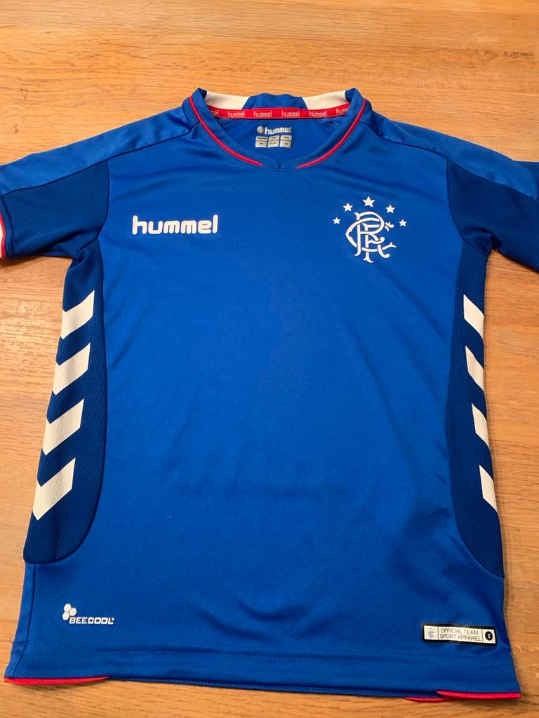 Rangers shirt, Ophalen of Verzenden, Gedragen, Overige maten, Blauw