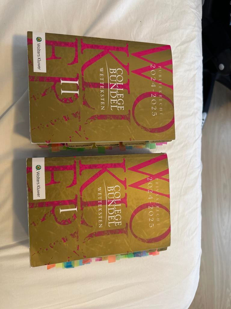 Wolters Kluwer Collegebundel 2024-2025 met case, Boeken, Studieboeken en Cursussen, Verzenden, Gamma, Gelezen, HBO