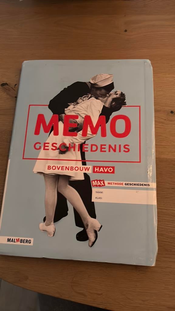 MEMO geschiedenis bovenbouw HAVO, Ophalen of Verzenden, Gelezen, HAVO, Nederlands