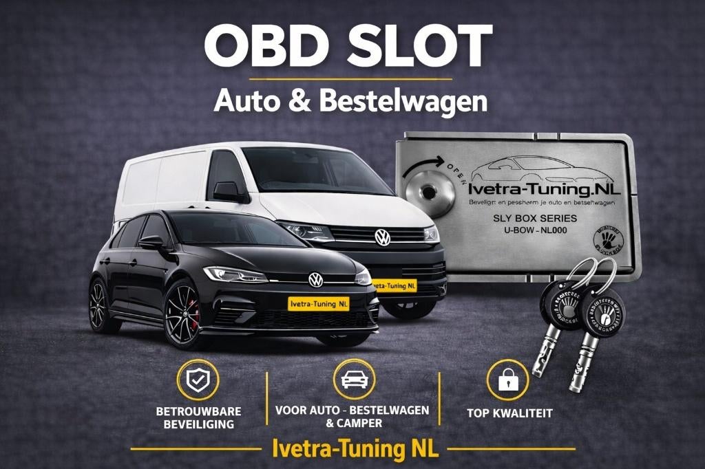 OBD Slot Auto | OBD Slot Bestelwagen| OBD Lock, Verzenden, Info@ivetra-tuning.nl | www.ivetra-tuning.nl, Ivetra-Tuning NL, Huissen