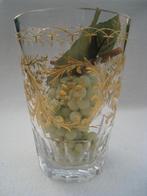 DRUIVEN SPOELGLAZEN 2X ; ANTIEK /BONBONSCHAAL / WATER & WIJN, Verzenden